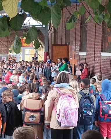 Bénédiction des cartables - École Saint-Michel