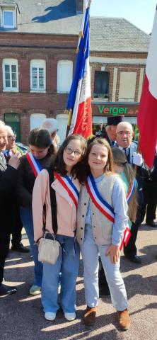 Cérémonie de commémoration du 8 mai à Doudeville
