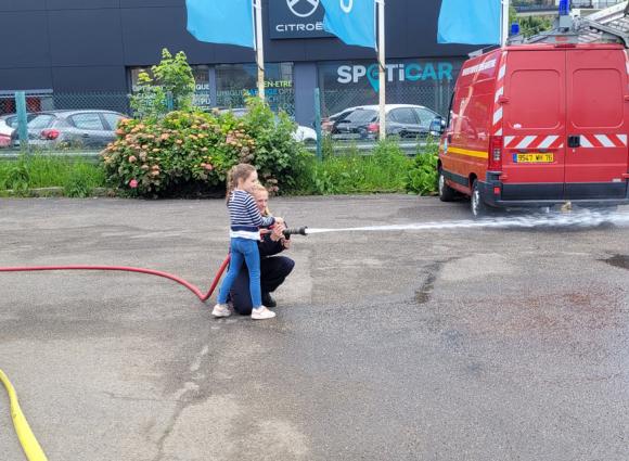 Sortie pompiers pour les maternelles - École Notre Dame
