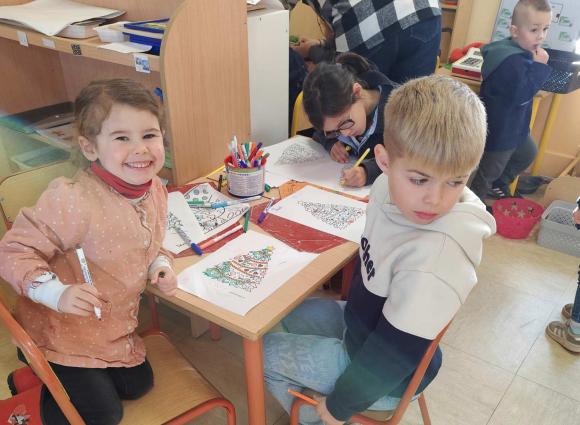 La magie de Noël s’invite à l’école - École Ste-Marie