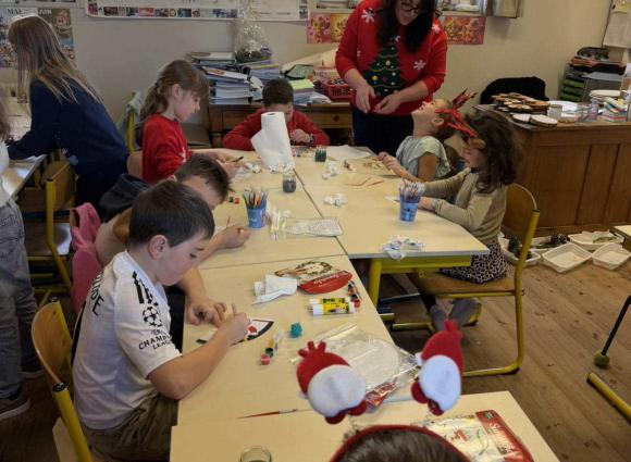 La magie de Noël s’invite à l’école - École Ste-Marie