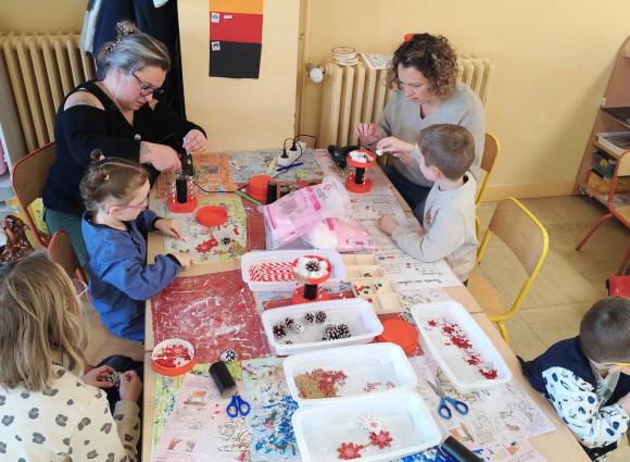 La magie de Noël s’invite à l’école - École Ste-Marie